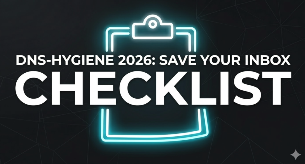 DNS-Hygiene 2026 Checklist for email sender reputation
